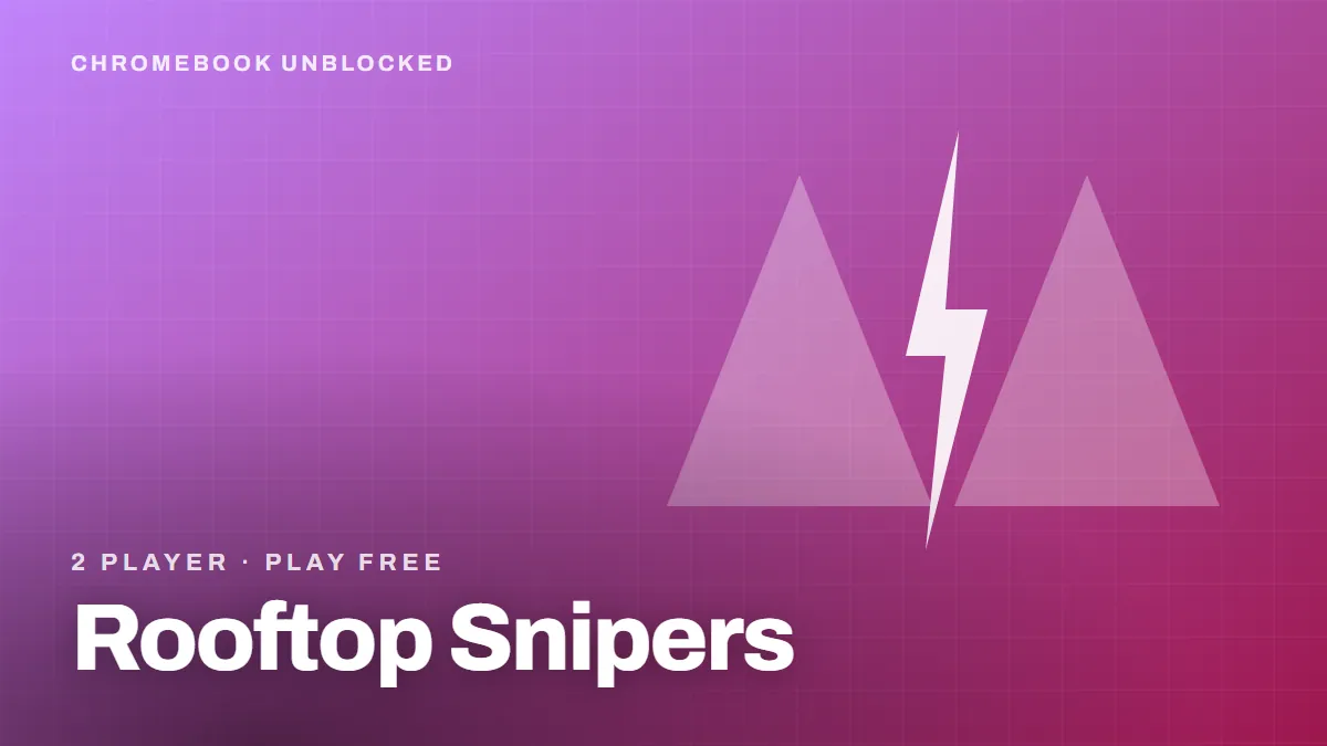 Rooftop Snipers unblocked — free 2 player game playable in the browser